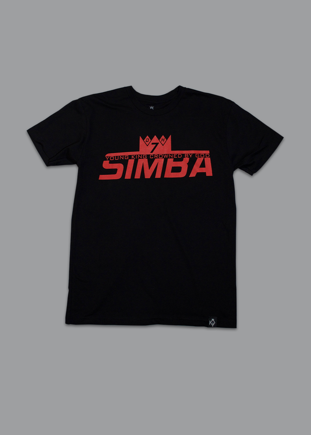 Black Simba Young King Crowned By God T-Shirt