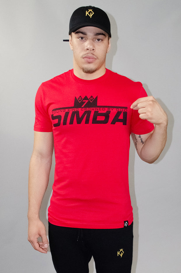 Red Simba Young King Crowned By God T-Shirt
